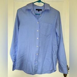 Banana Republic Women’s Blue Dillon Long Sleeve Button Up Shirt Size XS